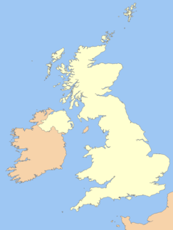 Location of the Mendip Hills in the UK