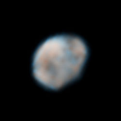 4 Vesta seen by the Hubble Space Telescope in May 2007