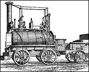 Blücher, an early railway locomotive built in 1814 by George Stephenson