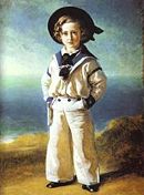 Prince Albert Edward in a sailor suit, by Winterhalter, 1846