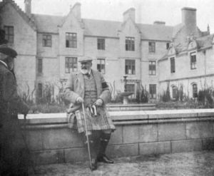 Edward VII relaxing at Balmoral, taken by his wife Alexandra
