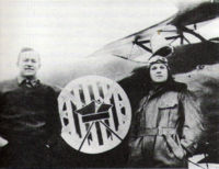 American volunteer pilots, Merian C. Cooper and Cedric Fauntleroy, fought in the Kościuszko Squadron of the Polish Air Force.