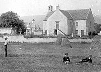 The old church of Kiltearn, 1905.