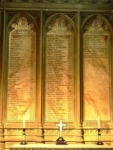 Image:Liste archevêques Canterbury.jpg