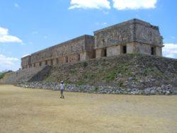 The Palace of the Governor at Uxmal.