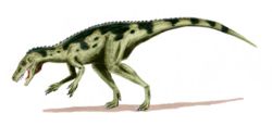 Artist's restoration of Herrerasaurus ischigualastensis