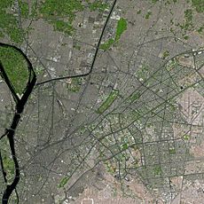 Cairo seen from Spot Satellite