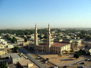Central mosque in Nouakchott  Mauritania, 2006