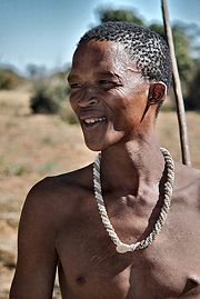 A San tribesman.