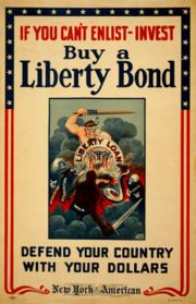 World War I poster by Winsor McCay, urging Americans to buy Liberty Bonds