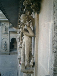 A Maratha-styled sculpture from Maheshwar