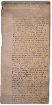 The English Bill of Rights of 1689, which further curtailed the monarch's governmental power