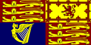 The Royal Standard is the Sovereign's official flag in England, Wales and Northern Ireland.