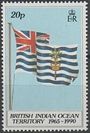 A stamp issued in the territory