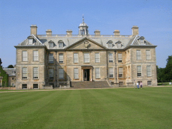 Belton House, Lincolnshire, the south facade.