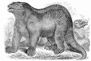 Reconstruction by Samuel Griswold Goodrich from Illustrated Natural History of the Animal Kingdom.