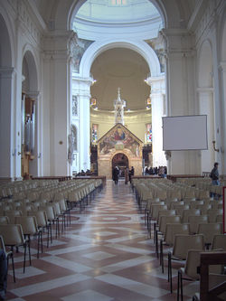 Nave with the Porziuncola.