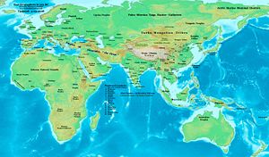 Eastern Hemisphere in 323BC.