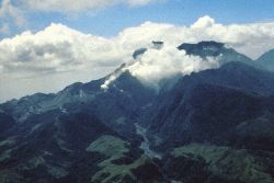 Pinatubo before the major eruption of 1991