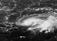 Hurricane Danny seen after passing over Southeastern Louisiana
