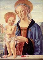 A small devotional picture by Verrocchio, c. 1470