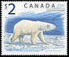 Canada issued Polar Bear stamp.