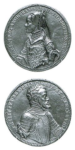 Image:Mary and Philip medal.jpg