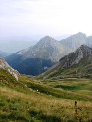 Korab mountain, the highest mountain in the country