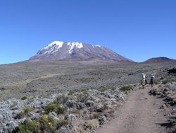 Summit of Mount Kilimanjaro.