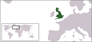 Great Britain lies between Ireland and Scandanavia.