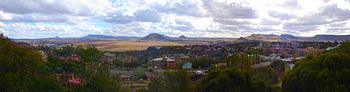 Panoramic view of Maseru in 2007