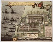 Dutch Batavia in the 17th Century, built in what is now North Jakarta