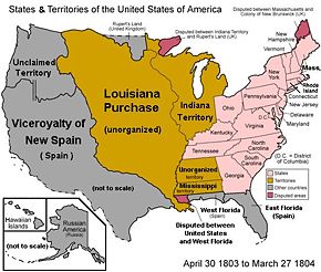 March 10: Louisiana Purchase ceremony.