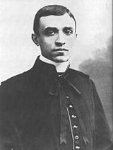 Pacelli on the day of his ordination, April 2, 1899