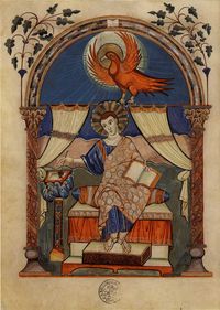 Lorsch Gospels 778–820. Charlemagne's Court School.