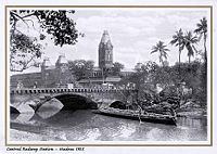 Madras Central Railway Station, 1925