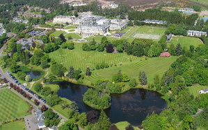 Gleneagles Hotel, Perthshire. Tourism is one of Scotland's fastest growing economic sectors.