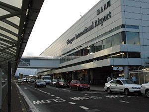Glasgow International Airport, the second largest passenger airport in Scotland.