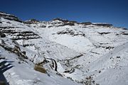 Snow on the Lesotho Moteng pass