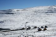 The Afriski resort in the Maluti Mountains of Lesotho.