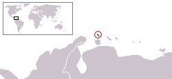 Location of Aruba