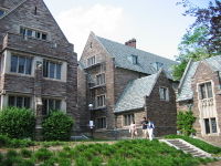 Cuyler, Class of 1903, and Walker Halls are Princeton dormitories in the Collegiate Gothic style.