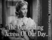 As Blanche DuBois, from the trailer for the film version of A Streetcar Named Desire (1951).