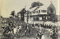 Monrovia in the 1800s.