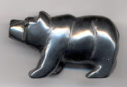 Hematite carving.