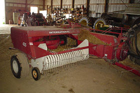 A small square baler