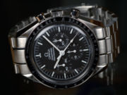 The Omega Speedmaster, selected by U.S. space agencies.
