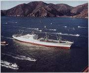 The NS Savannah was the first nuclear-powered cargo-passenger ship