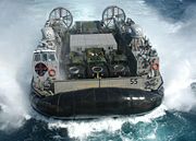 Some vessels, like the LCAC, can operate in a non-displacement mode.