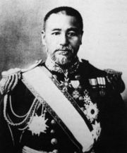 Admiral Togo Heihachiro, age 58, at the time of the Russo-Japanese War.